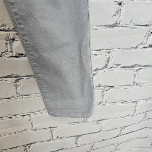 Tory Burch Alexa Cropped Skinny Pants in Cool Blue - Picture 6 of 9